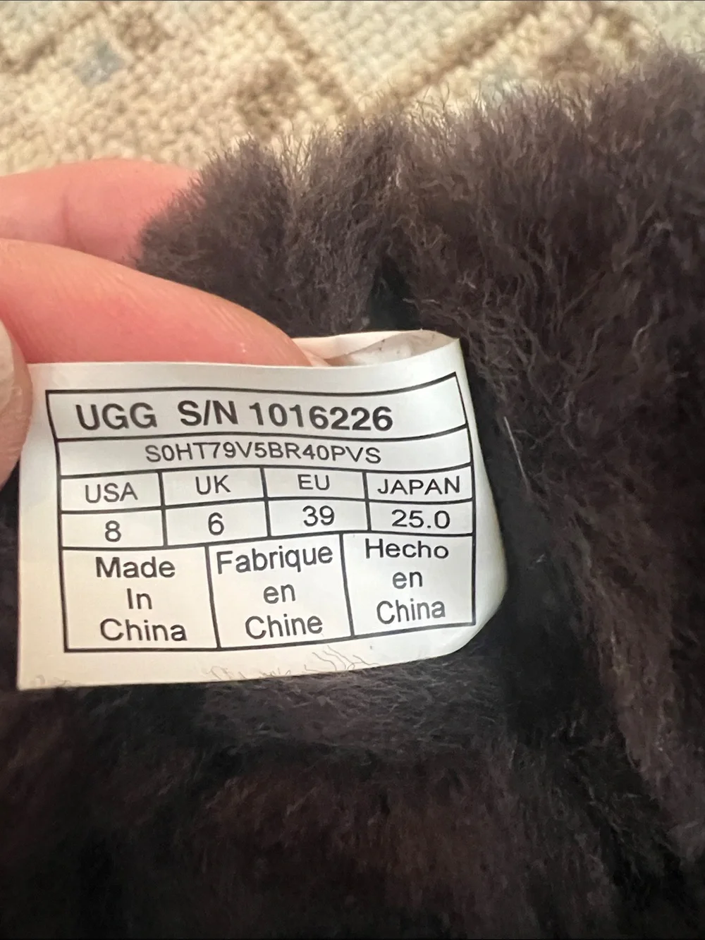 UGG short boot